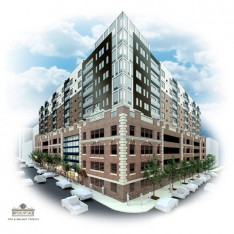 A rendering of the 15-story Five City Center, one of several City Center Lehigh Valley projects being developed.