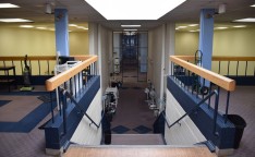 The interior of the now-closed 24/7 Fitness Club in Bethlehem, which Moravian College will convert into a sports medicine fitness center.