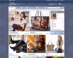 A screenshot of the zulily website. The online realtor's plans to establish a Bethlehem facility helped Pennsylvania receive a Silver Shovel award.
