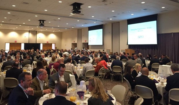Nearly 500 people attended the 22nd annual March of Dimes Commercial and Industrial Real Estate Awards at DeSales University Center.