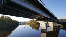 The American Parkway Bridge. Photo courtesy Roads & Bridges magazine.
