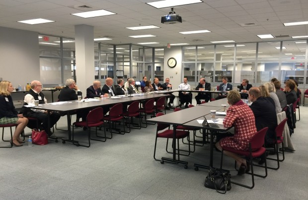 More than two dozen people attended the inaugural LVEDC Education and Talent Supply Council m meeting at the Pennsylvania CareerLink Lehigh Valley.