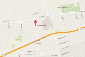 The Nihon Kohden America facility will be build at 1550 Pond Road in South Whitehall Township. (Image courtesy Google Maps.)