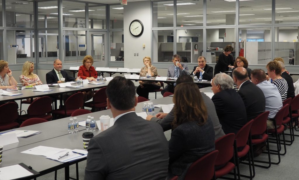 A meeting of the LVEDC Education and Talent Supply Council.