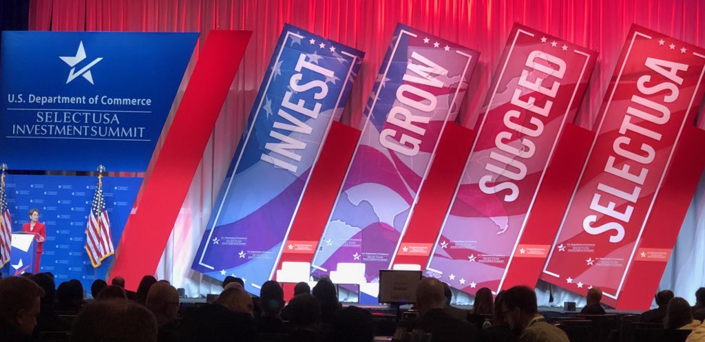 The 2018 SelectUSA Investment Summit is the highest-profile event dedicated to promoting foreign direct investment in the United States