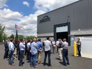 The tour visited the Vastex facility in Lehigh Valley Industrial Park VII in Bethlehem.