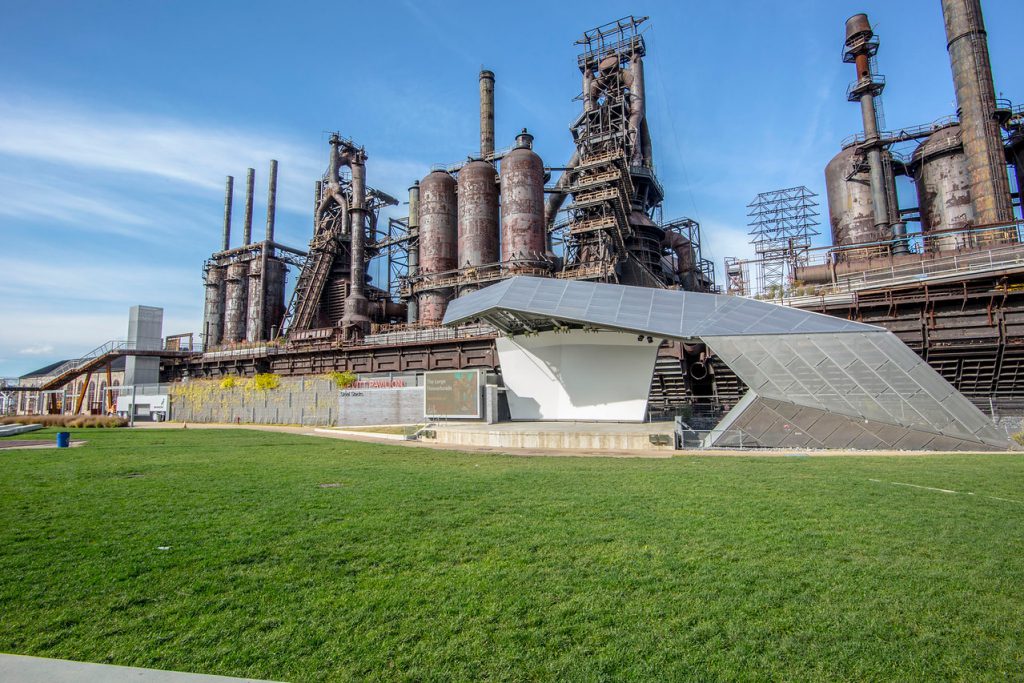 Bethlehem's Steelstacks was heavily featured in a recent story by The World, one of the flagship shows on Public Radio International (PRI).