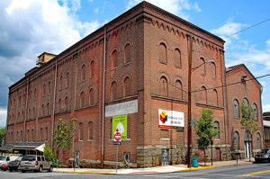 A former ice plant and cold storage warehouse on the Lehigh University campus in Bethlehem (courtesy photo)