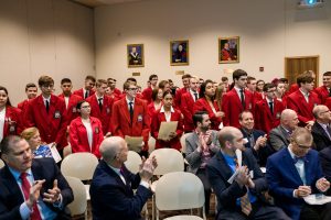 More than 120 studnets participated in the SkillsUSA Council's second annual District 11 Signing Day event at DeSales University.